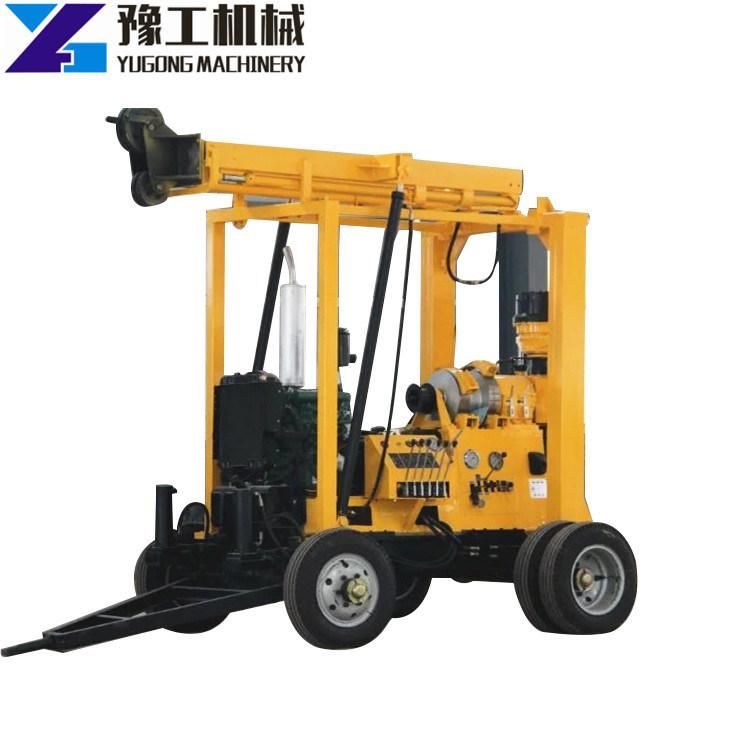 Trailer Type Deep Water Well Drilling Equipments Machine for Sale