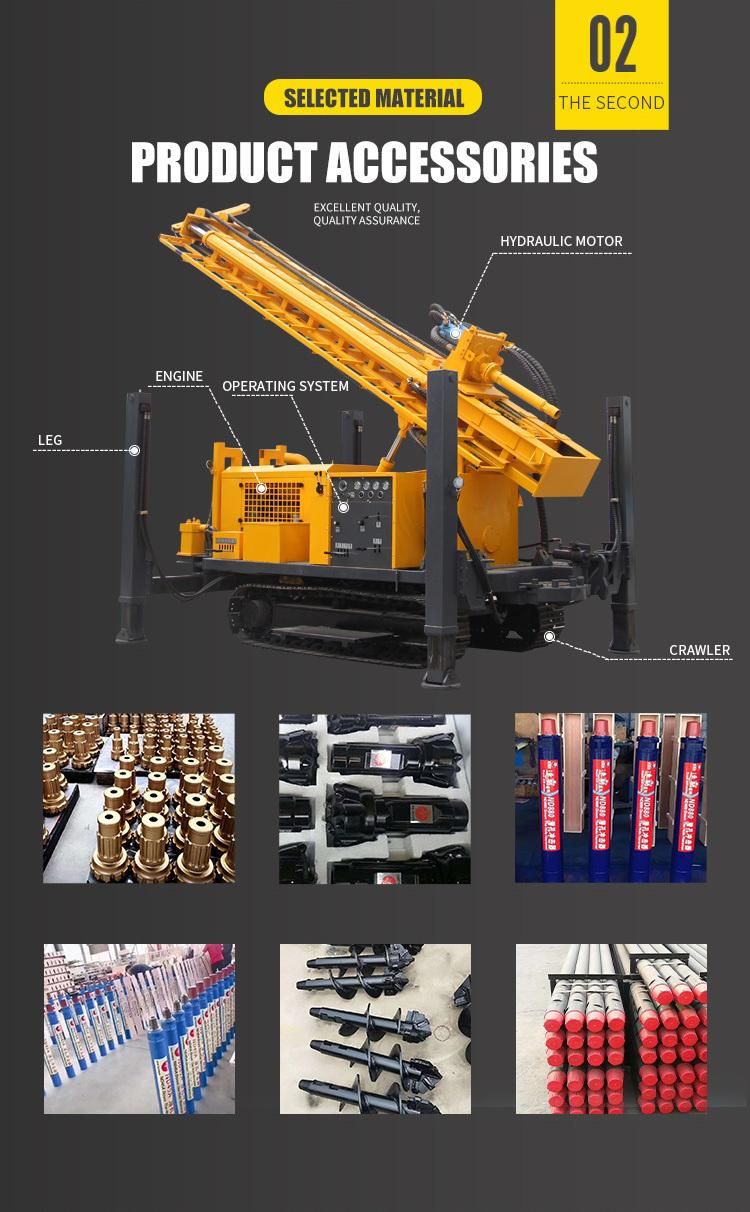 Borehole Water Well Drilling Rig Machine