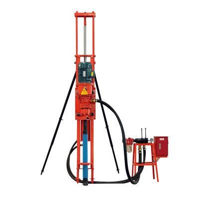 Construction Slope Drill Rig 60-130mm Portable Hard Rock Drilling Machine