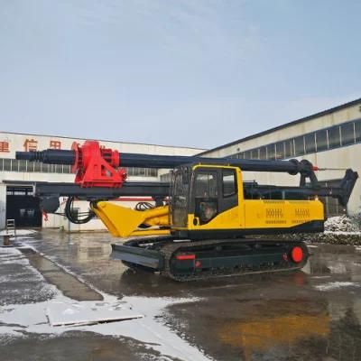 30m Deep Portable Hydraulic Diesel Borehole Water Well Drilling Machine