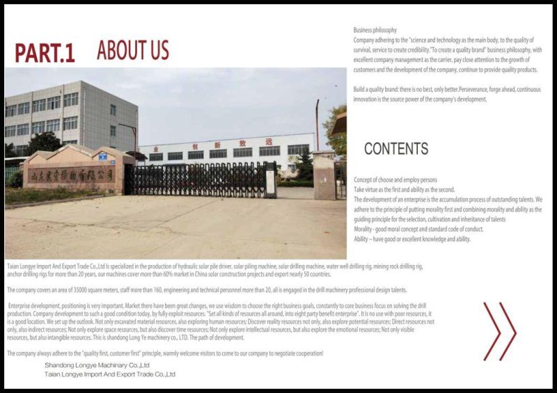 Best Price Solar Metal Sheet Pile Rammer Piling Machine From Piling Machinery Factory in Egypt