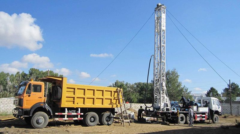 Hfc600 600 Meters Truck Mounted Deep Borehole Water Well Drilling Rig