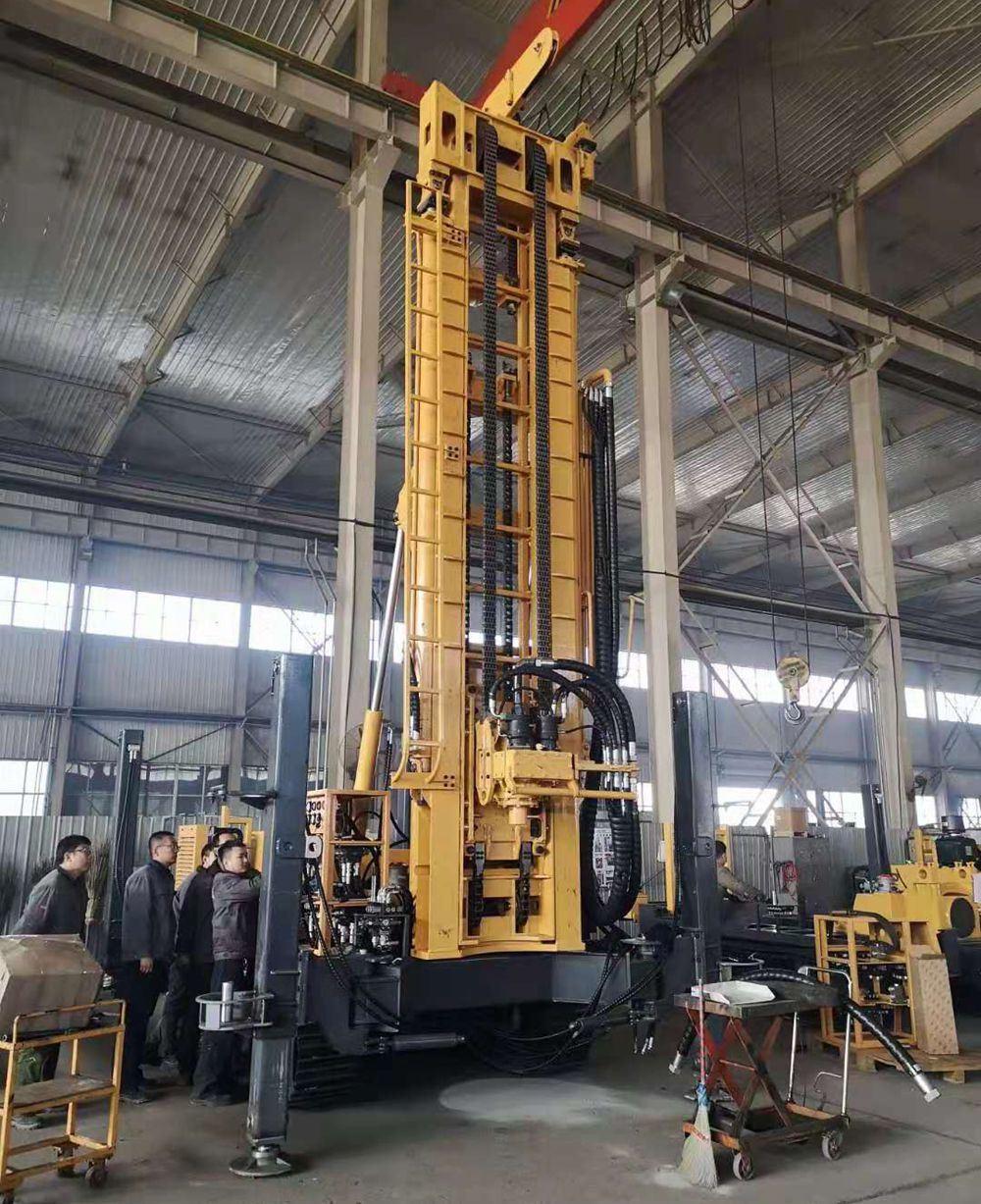 1000m High Quality Crawler Full Hydraulic Top Drive DTH Rock Water Well Drilling Rig (SL-1000S)