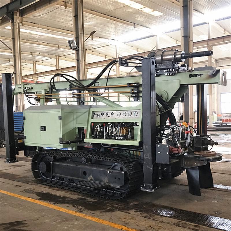 300m 350m Crawler Mounted Water Well Drilling Rig Machine