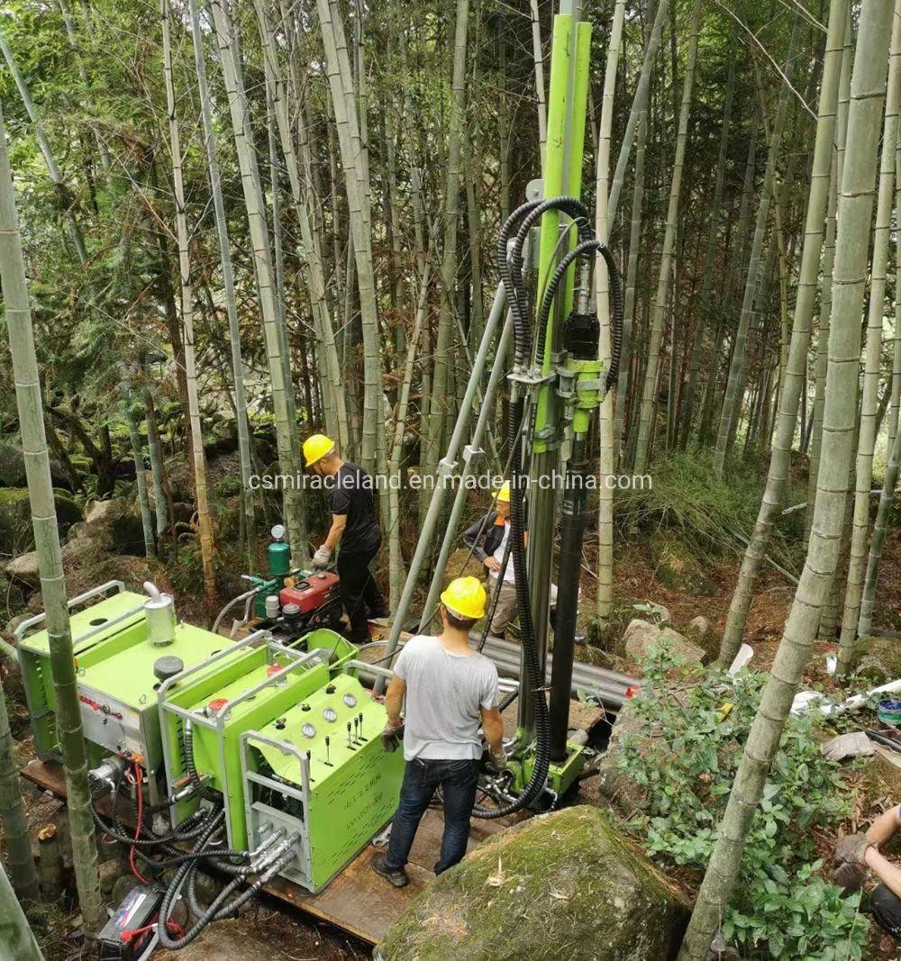 Xt-300 600 800 Portable Full Hydraulic Mining Exploration Core Drilling Rigs (300m 600m 800m)