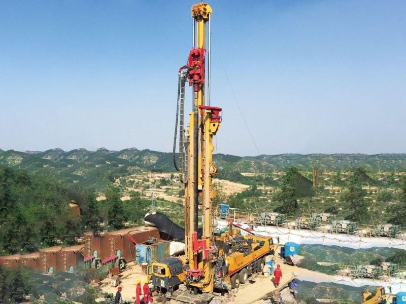 China Hydraulic Deep Water Well Rotary Drilling Rig