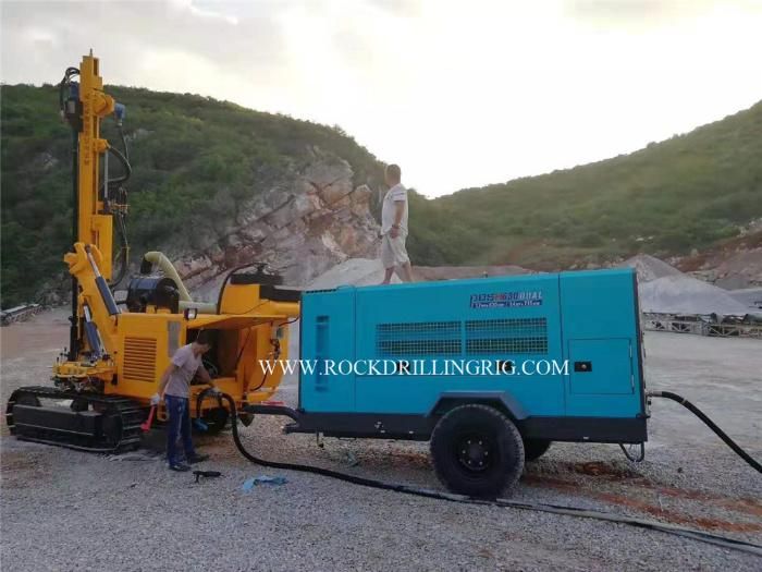 Drilingl Rig in Surface Blasting/Hole Drill Rig for Hard Rock
