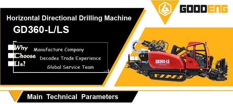Hot sale GD360-LS hdd rig for underground pipeline