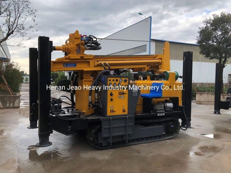 200m Multifunctional Hydraulic DTH Crawler Water Well Drilling Rig