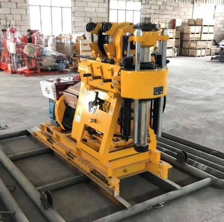 Xy-200 Borehole Drilling Machine/200m Deep Diesel Water Well Drilling Rig