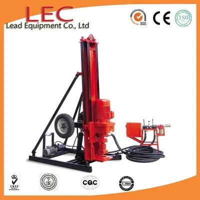 50m Depth High Efficiency Down The Hole Hammer Drill Rig