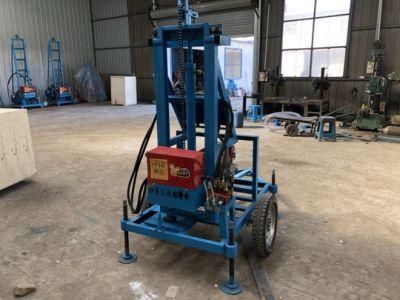 Hydraulic Rock Drll Machine with Gasoline Power Borehole Drill Rig