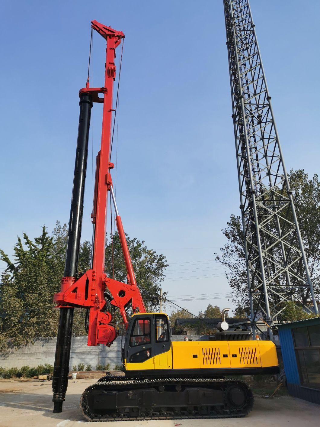 Pile Driver Mini Bore Well Pile Machine Used Piling Rig for Sale Dr-100 for 20m Depth