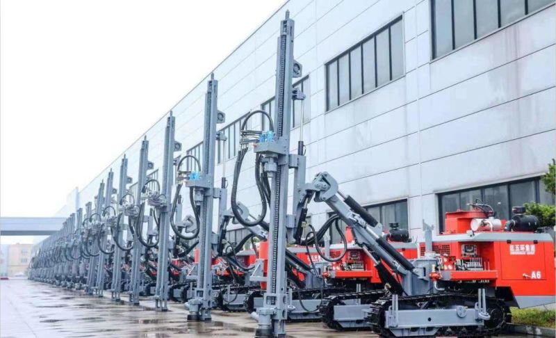 Hot Sale Integrated Drill Surface Full Hydraulic Drilling Rig Gia B3 with Diesel Screw Air Compressor