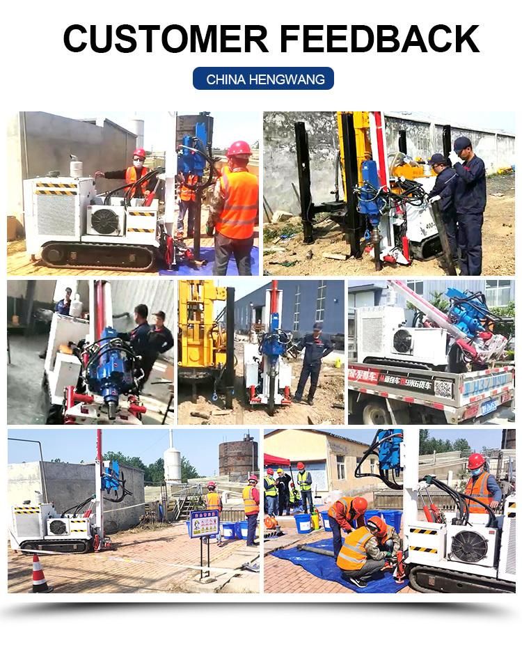 Hydraulic Geological Exploration Soil Investigation Core Sampling Mine Drilling Rig