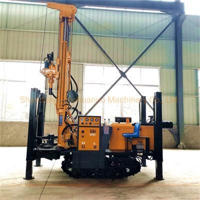 Easy Operation Crawler Hydraulic Rotary Water Well Drilling Rig Machine