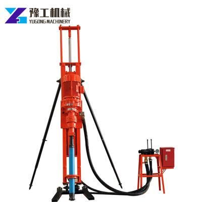 30m Portable Borehole Hammer Rock DTH Drilling Rig