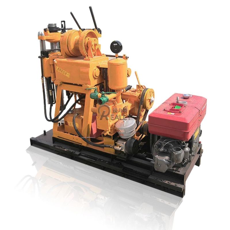 Portable Bohole Stone Drill Water Well Drilling Rig Machine 200m Deepth Horizontal Rock Drilling Machine Price