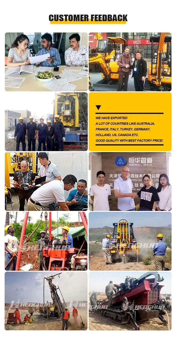 180m Depth Mini Cheap Portable Water Well Drilling Rig for Sale Hh130/180/200yy