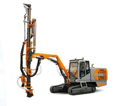 T635 Air Compressor Integrated Top Hammer Rock Drill Rig