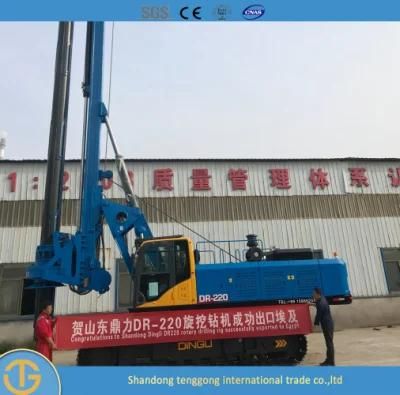 Dr-220 Economical Crawler Manufacturer Piling Machine/Drilling Rig for Sale