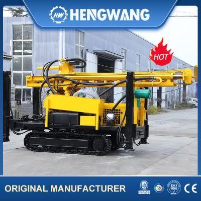 Multifunctional Drilling Equipment Steel Track Pneumatic Drilling Depth 320m Water Well Drilling Rig