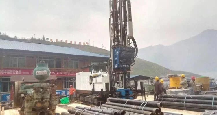 Exploration Deep Well Sonic Drilling Rig Hfsf-100s Portable Full Hydraulic Drilling Rig