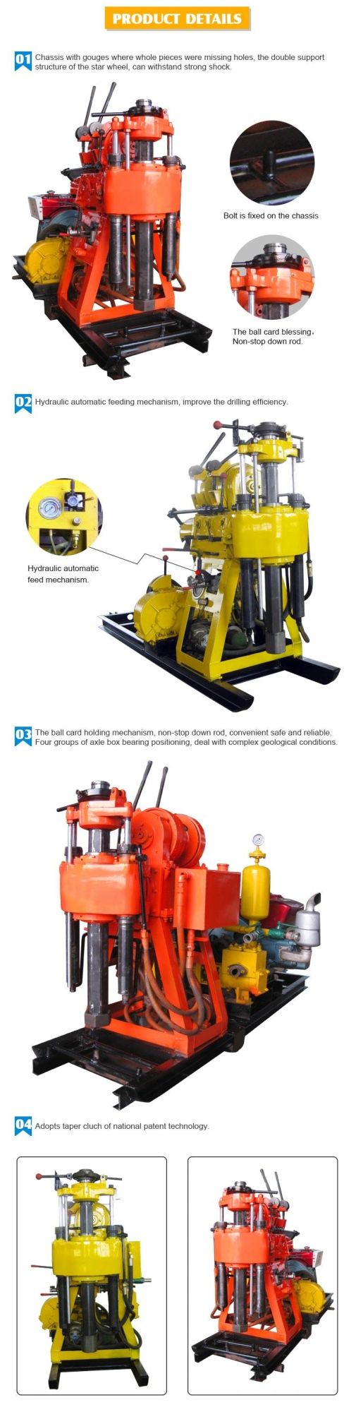 Drilling Rig Machine Drilling and Tapping Machine