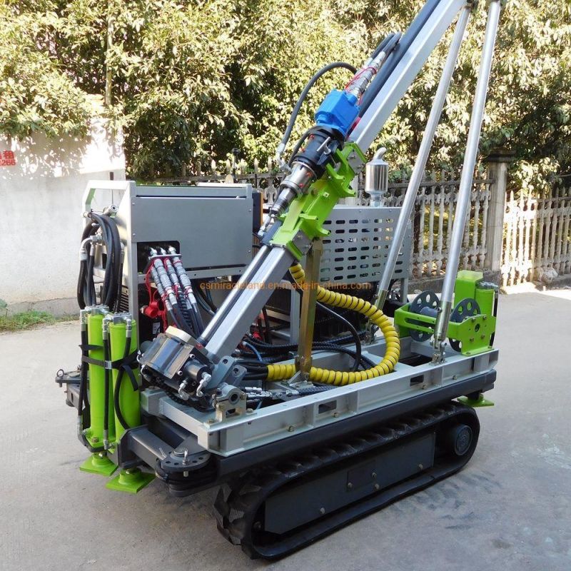 MD1000 Portable Hydraulic Rotary Head Mineral Sample Exploration Drilling Machine