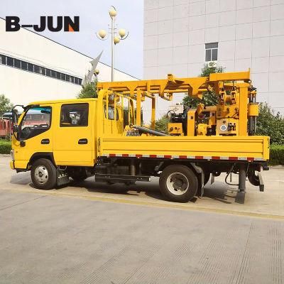 Rock Core Sampling Drilling Machine 200m Track Drilling Rig