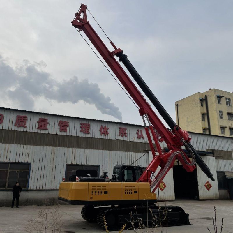 Rorary Drilling Rig with Auger Bit