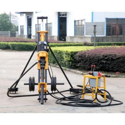 Factory Price 60-130 mm DTH Air Rock Quarry Blasting Drill Rig Zdd70