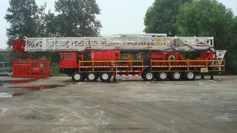 Zj30 Land Oil Drilling Rig and Xj750 Workover Rig 3000m Completed Service Drilling Rig Truck Mounted Chinese Chassis Zyt Petroleum Equipment Oil Rig