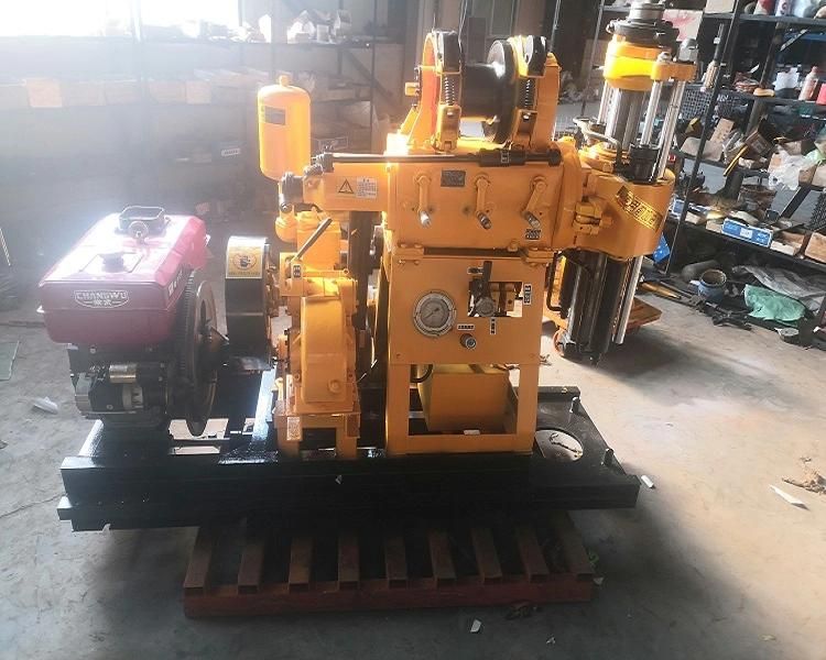 Xy-200 Borehole Drilling Machine/200m Deep Diesel Water Well Drilling Rig