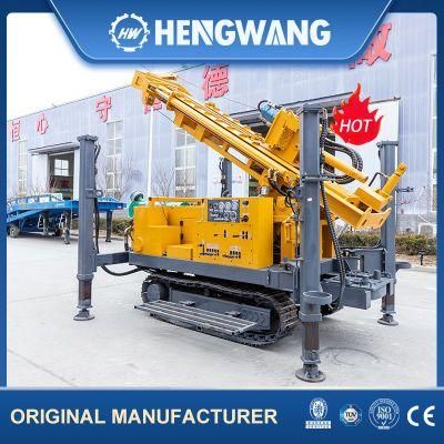 Pneumatic Rotary Water Well Drilling Rig Machine with 6m Drill Mast