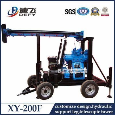 New Drill Tower Portable Small Water Well Drilling Rig