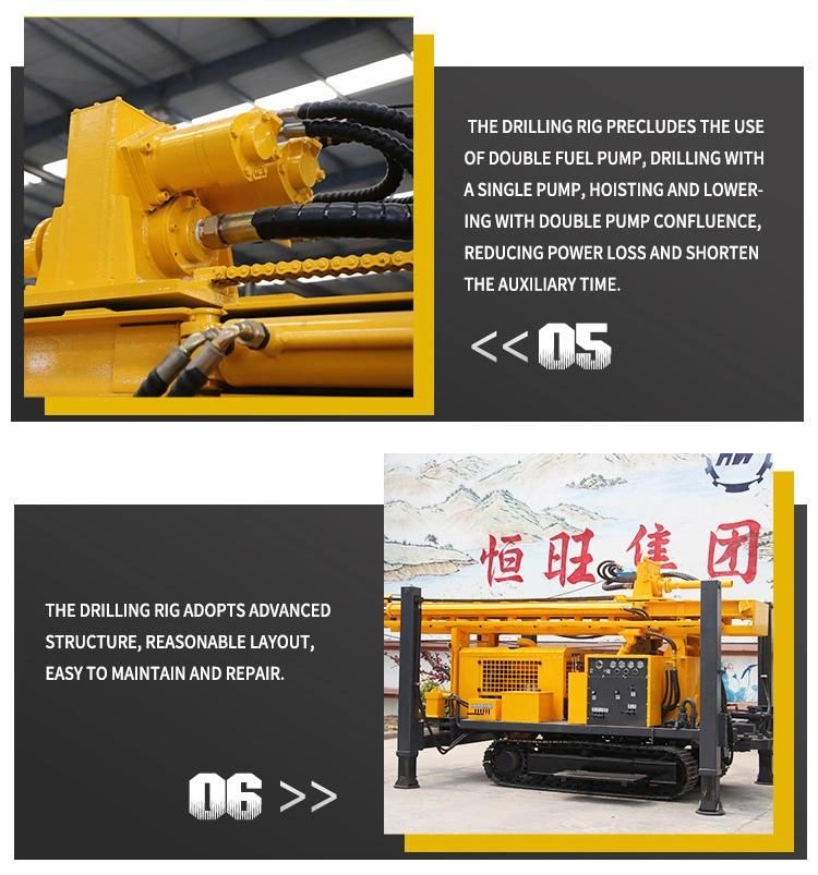 Water Well Bore Well Drilling Machine for Sale