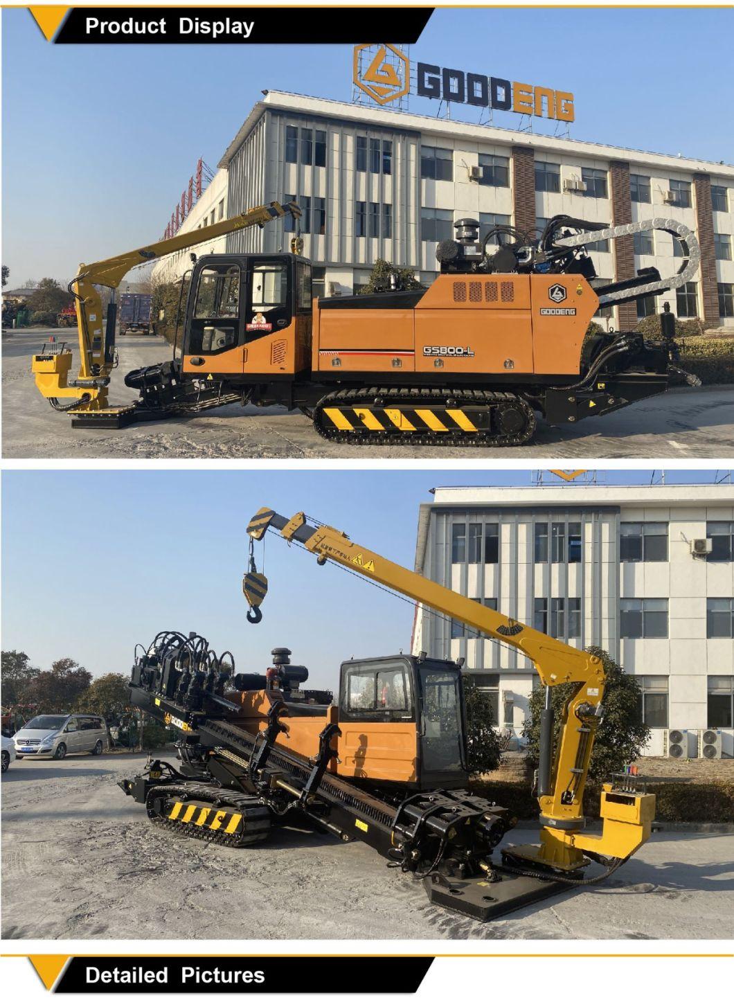 GS800-LS drilling machinery horizontal directional drilling machine(equipped rotatable mainpulator)