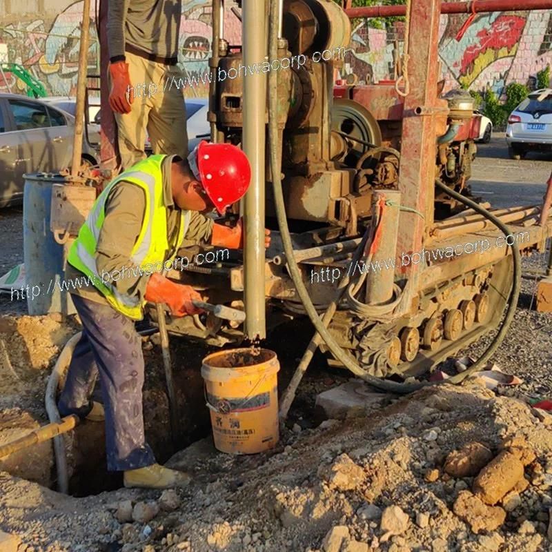 Wheels Trailer Soil Sampling Geological Exploration Drilling Rig