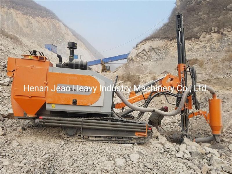 Integrated Rock Blasting Drilling Rig with Air Compressor for Mining