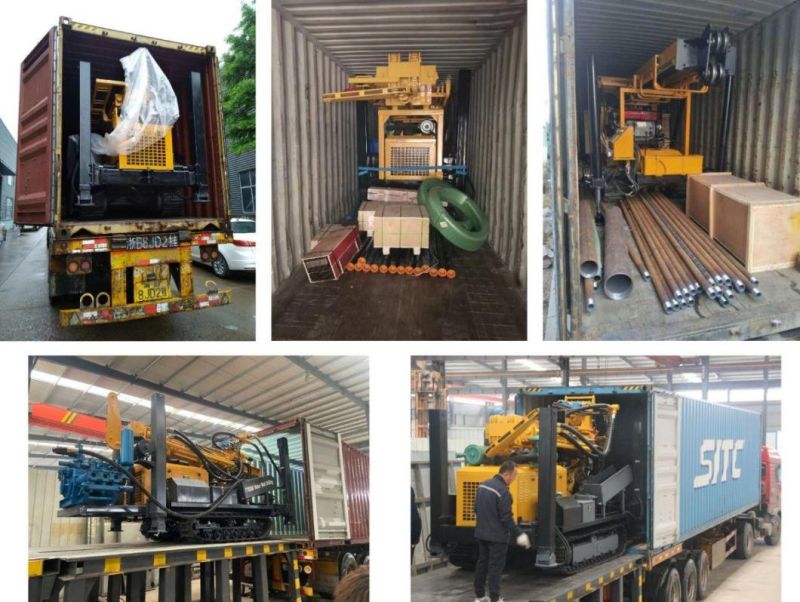 140-350 mm 500m Truck Mounted Water Well Rotary Drilling Rig