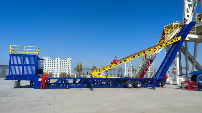 Power Automatic Catwalk! Petroleum Equipment for Drilling Rig Workover Rig Substructure Casing Tubing Drill Pipe Slip