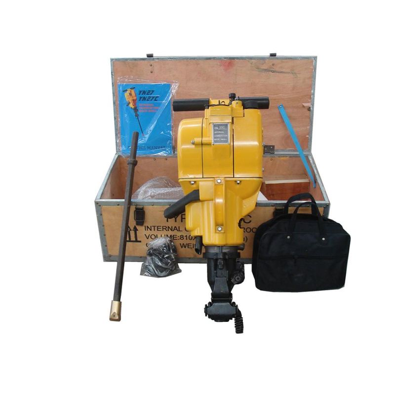 Underground Gold Mine Rock Drill Yn27c with Drill Bit