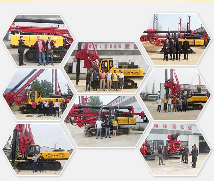 5-60m Core Pile Crawler Manufacturer Hydraulic Piling Driver Crawler Water Well Drilling Rig Machine