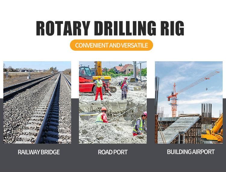 Crawler Rotary Diesel Piling Drilling Machine