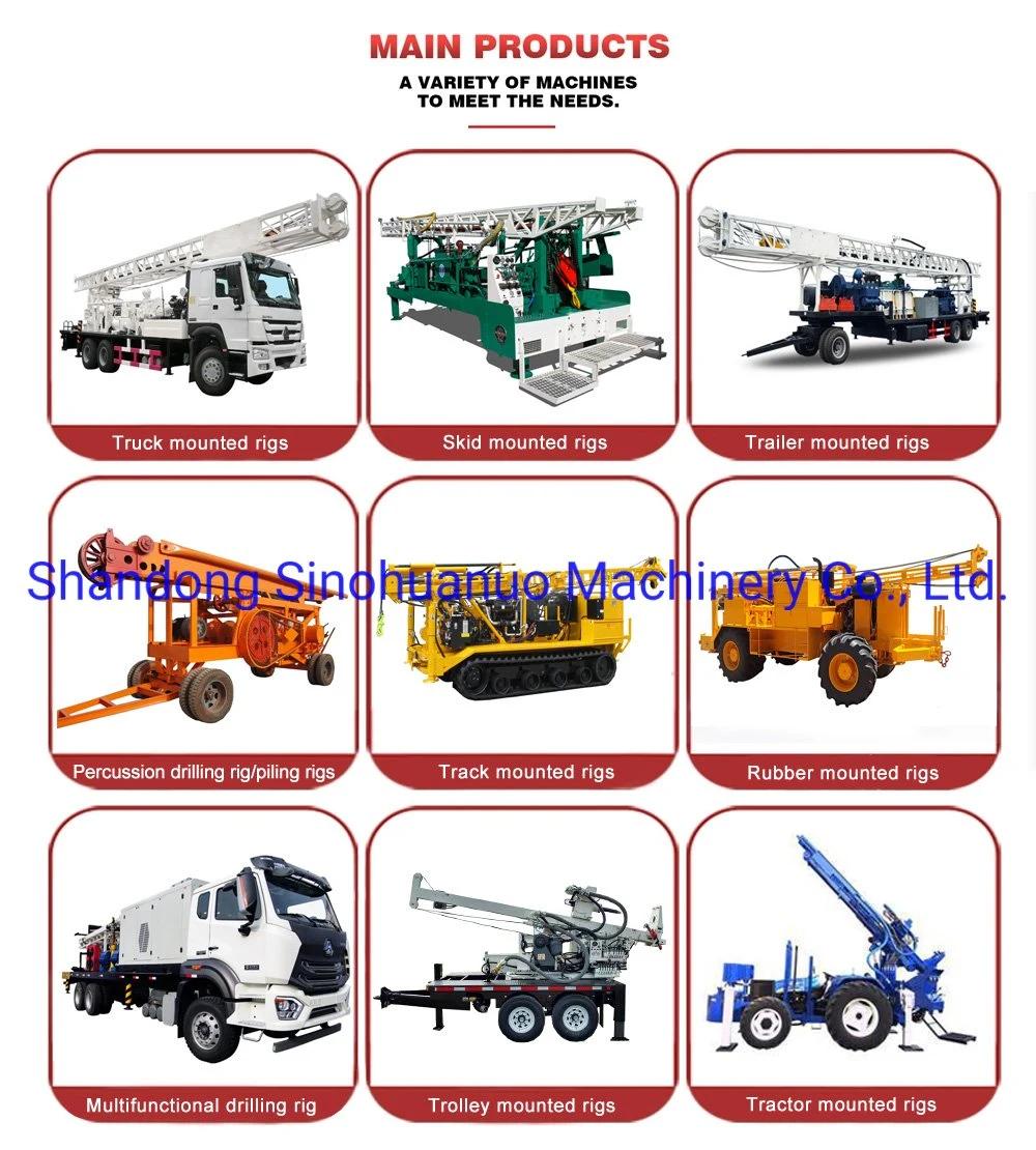 1500m Skid Mounted Borehole Drilling Machine