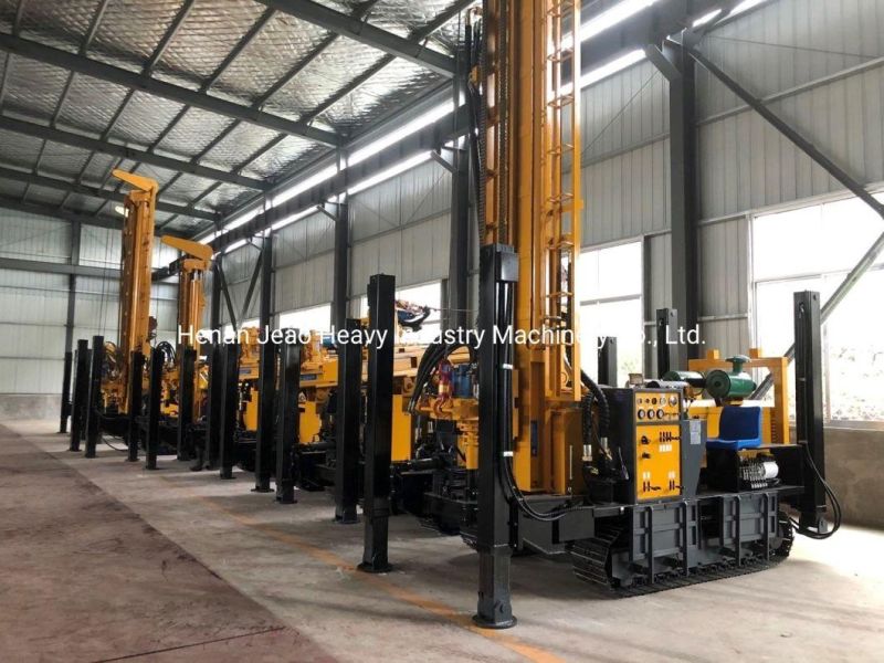 200m Multifunctional Hydraulic DTH Crawler Water Well Drilling Rig