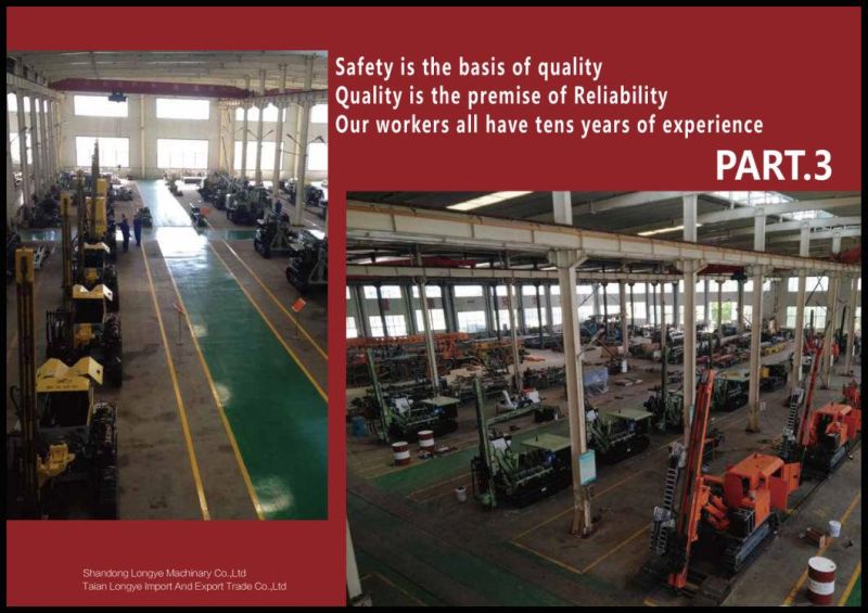 Factory Direct Sale Mz460y-3 Solar Pile Driving Machine Hammer Pile Driver with CE