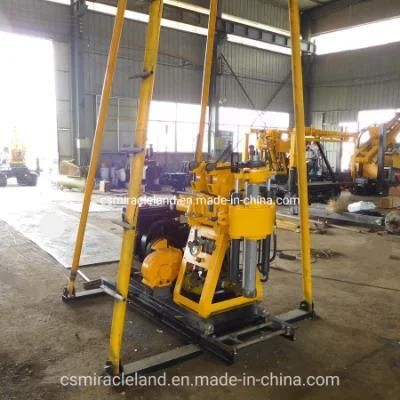 200m Deep Hydraulic Portable Movable Water Well Drilling Rig