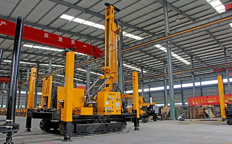 Portable Crawler Type Rotary Hydraulic DTH Drilling Rig